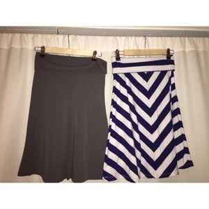 only navy summer skirts